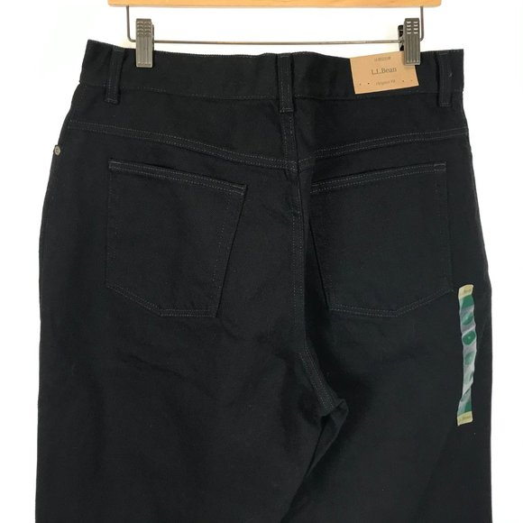 Size 16 LL Bean Original Fit Straight Leg Jeans - Picture 2 of 3